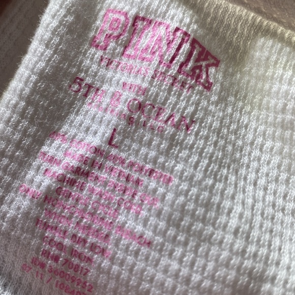 NWOT PINK by Victoria’s Secret Florida Gators Ling Sleeve Thermal Shirt |Size L - Picture 7 of 7